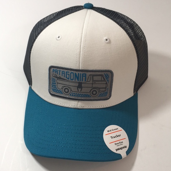 NWT Patagonia mid blue gray SnapBack trucker 🧢 - Picture 4 of 6